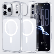 A-One Brand - iPhone 17 Pro Max Mobilskal MagSafe TPU Acrylic - Silver