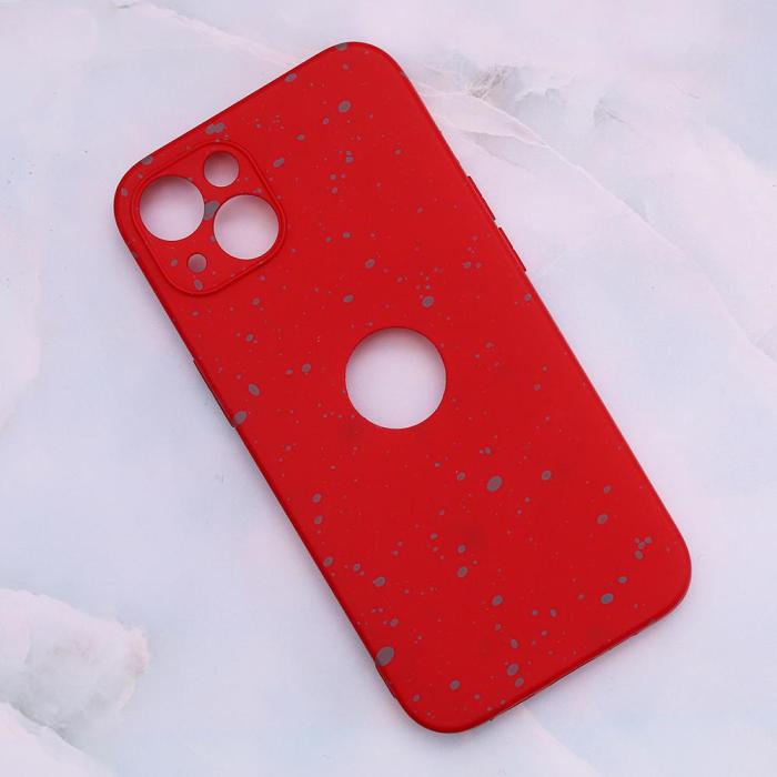OEM - iPhone 13 Pro Skal Röd Granit - Elegant Hållbart Skyddsfodral