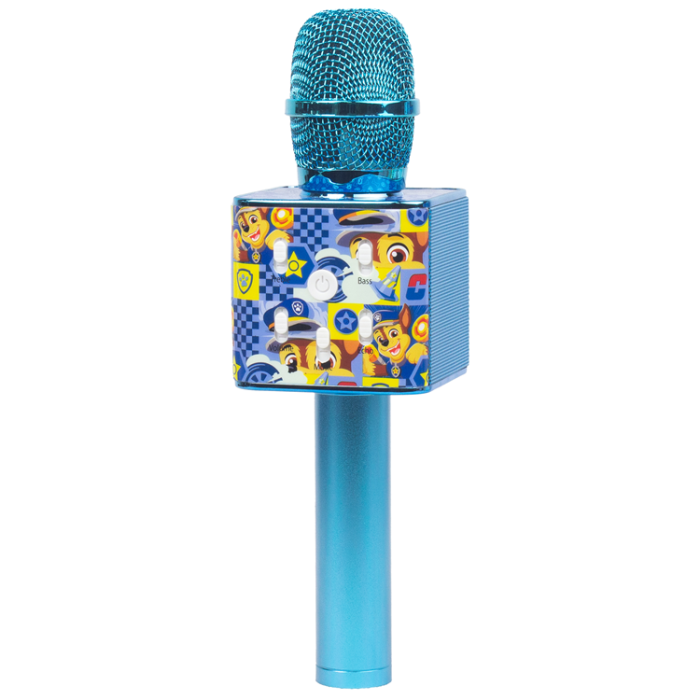 PAW PATROL - Paw Patrol Karaoke Bluetooth-Mikrofon med Högtalare - Blå