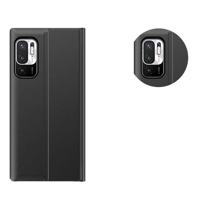 UTGATT1 - Sleep Flip Fodral Xiaomi Redmi Note 10 5G/Poco M3 Pro - Blå