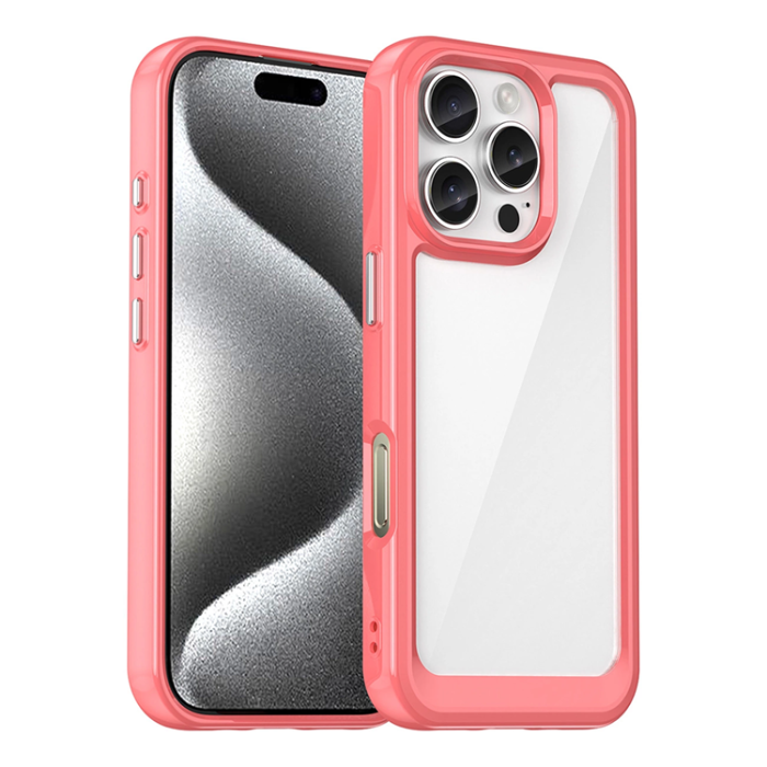 OEM - iPhone 16 Pro Max Mobilskal Outer Space - Röd