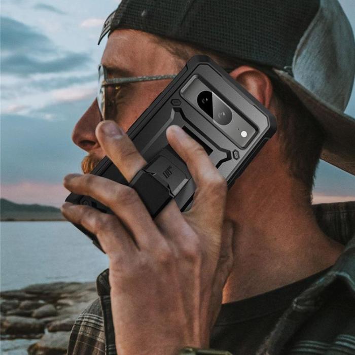 SupCase - Supcase Google Pixel 8 Mobilskal Unicorn Beetle Pro - Svart