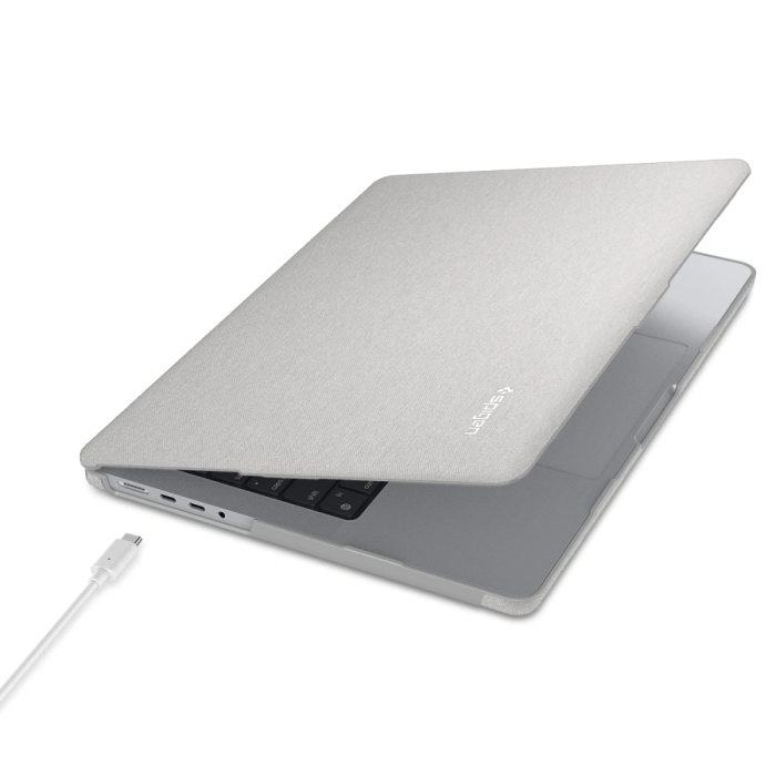 Spigen - Spigen Skal För Macbook Pro 16 (2021-2026) Urban Fit - Grå