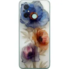 Gustaf - Mobilskal till Xiaomi Redmi 12C med Silkesblommor