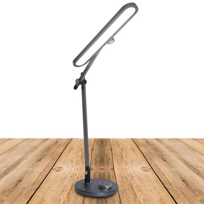 Svensson - Svensson Skrivbordslampa 12W 620lm RIGA - Metallisk Grå