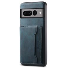 DENIOR - DENIOR D13 Google Pixel 7 Pro Fodral KonstL&auml;der St&auml;ll - Bl&aring;