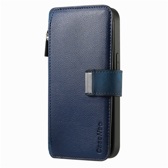 CASENEO - Caseneo Plånboksfodral För Galaxy S26 Magnetic Läder - Blå