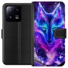 iSecrets - Pl&aring;nboksfodral till Xiaomi 13 Pro med Neon Varg
