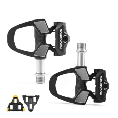 Rockbros - Rockbros Pedaler i Kolfiber och Titanlegering RD9 Shimano SPD-SL - Svart