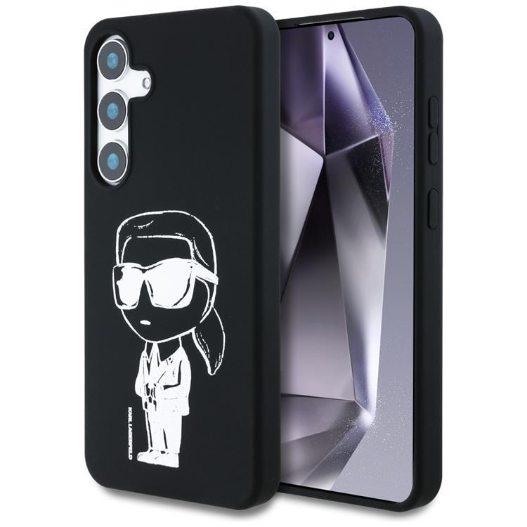 Karl Lagerfeld Galaxy S25 Ultra Mobilskal MagSafe Silikon Graffiti Ikonik | 2353 | AlltMobil