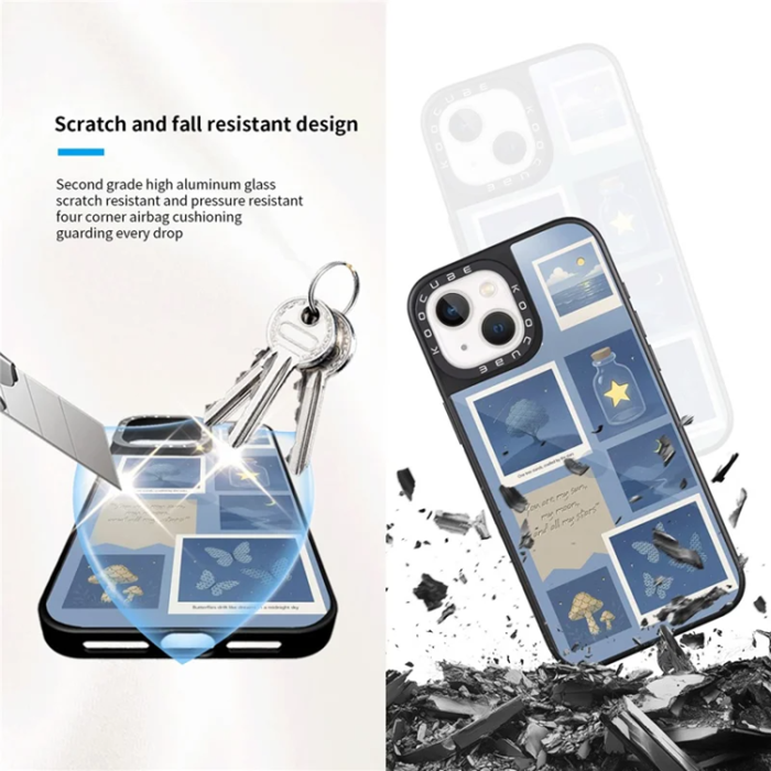 A-One Brand - iPhone 15 Mobilskal MagSafe Aluminium Silikon