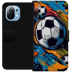iSecrets - Pl&aring;nboksfodral till Xiaomi Mi 11 med Fotbollar
