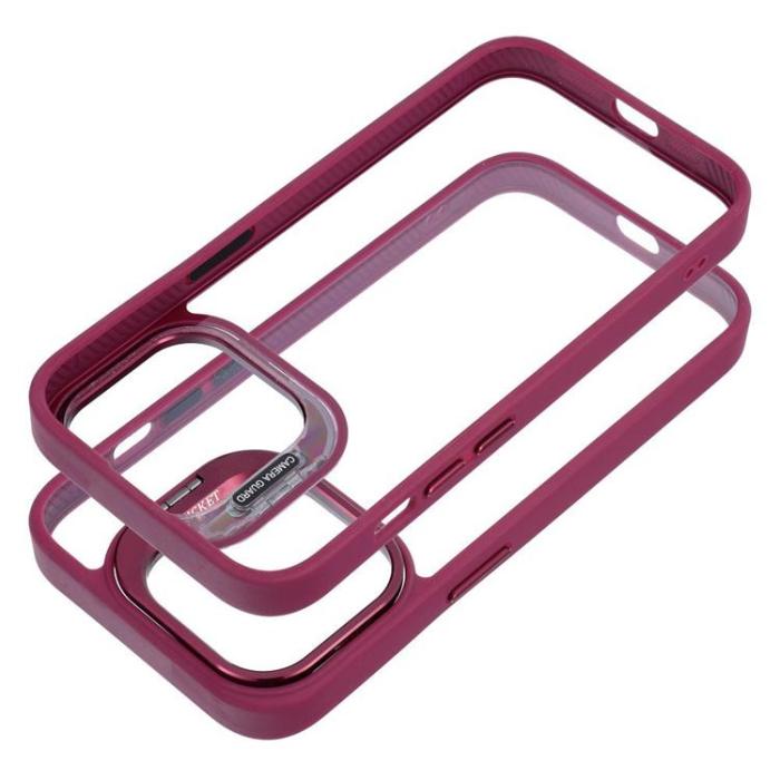 OEM - iPhone 14 Mobilskal Bracket - Mörklila