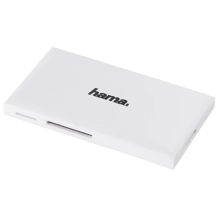 Hama - HAMA Kortläsare USB 3.0 Multi SD/Micro/CF/MS Vit