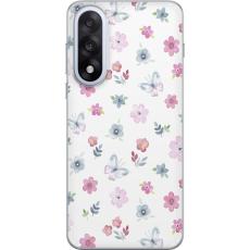 iSecrets - Mobilskal till Motorola Nord 5 med Blommor och fj&auml;rillar