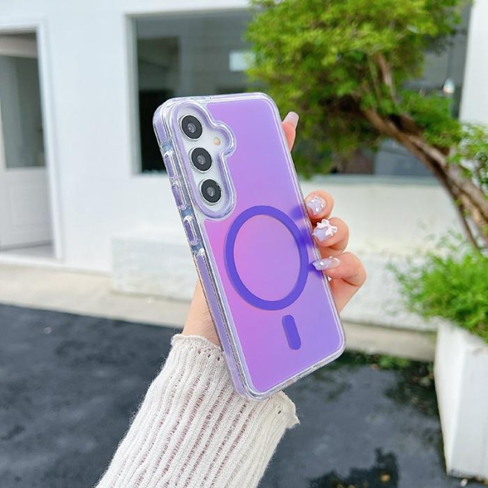 OEM - Mobilskal för Samsung Galaxy S26 Plus Magnetiskt PC + TPU - Lila