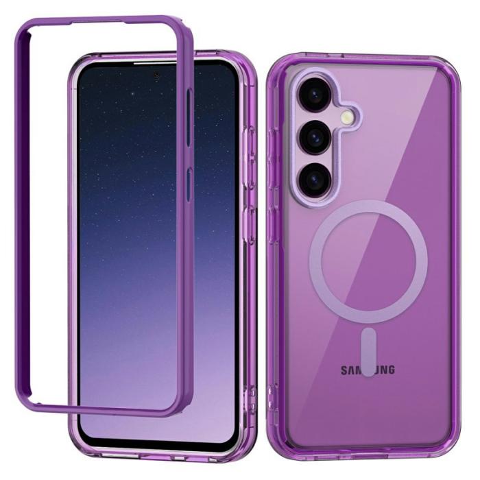 OEM - Mobilskal för Samsung Galaxy S26 Plus Magnetiskt PC + TPU - Mörklila