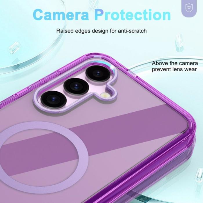 OEM - Mobilskal för Samsung Galaxy S26 Plus Magnetiskt PC + TPU - Mörklila