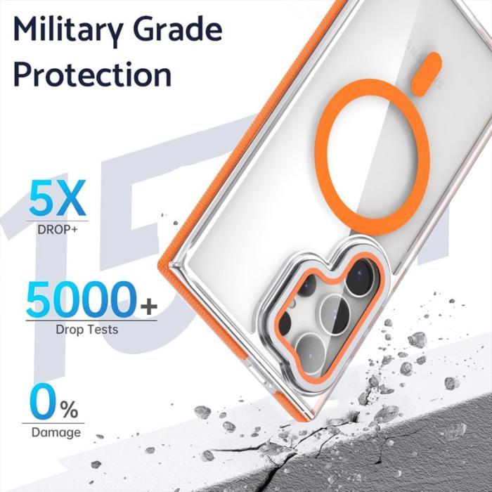 OEM - Mobilskal för Samsung Galaxy S26 Ultra Magnetiskt TPU - Grå