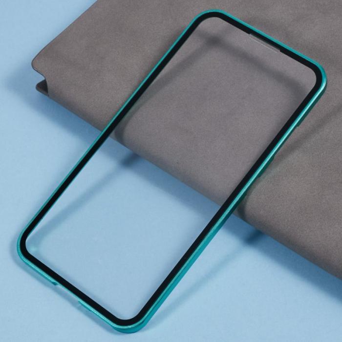 OEM - Mobilskal för Samsung Galaxy S26 Plus Dubbel-Sidigt Härdat Glas - Grön