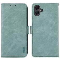 ABEEL - ABEEL Mobilskal till Samsung Galaxy A06 4G KonstL&auml;der Folio Bl&aring;
