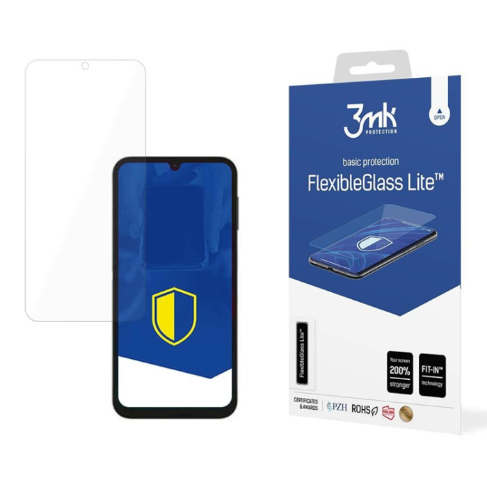 3MK - 3MK Galaxy A24 4G Hybrid Okrossbart Glas FlexibleGlass Lite