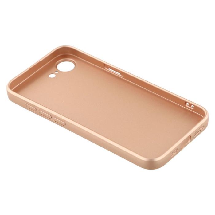 X-Level - X-LEVEL Guardian Series Mobilskal till iPhone 16e Soft TPU Frosted Guld