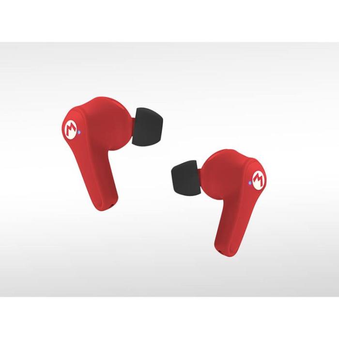 Super Mario - Super Mario Hörlurar In-Ear TWS - Röd
