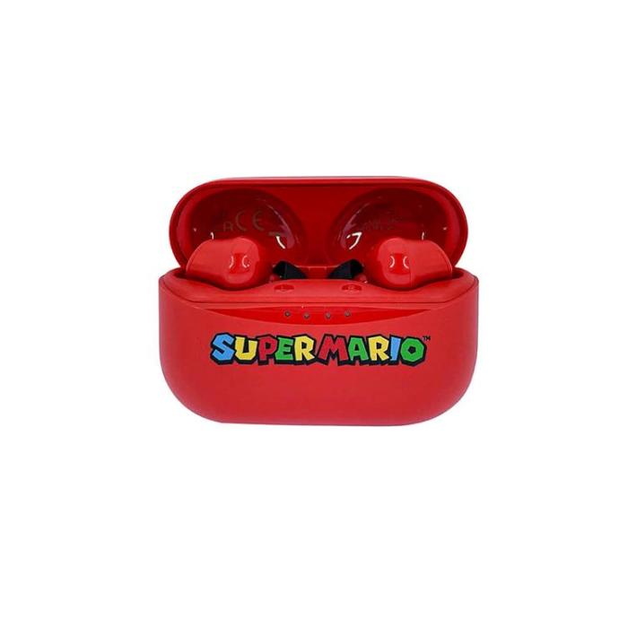 Super Mario - Super Mario Hörlurar In-Ear TWS - Röd