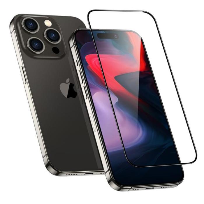 ESR - ESR iPhone 15 Pro Härdat Glas Skärmskydd Armorite
