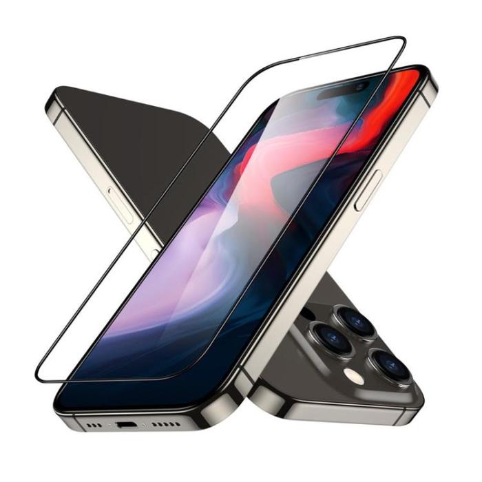 ESR - ESR iPhone 15 Pro Härdat Glas Skärmskydd Armorite