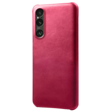 A-One Brand - Sony Xperia 1 VII Mobilskal Calfskin Texture PU-Läder - Rosa