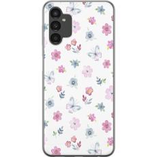 iSecrets - Mobilskal till Samsung Galaxy A04s med Blommor och fjärillar
