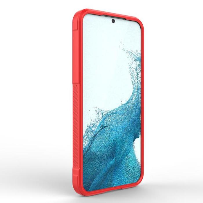 OEM - Galaxy S23 Plus Skal Magic Shield Flexible Armored - Röd