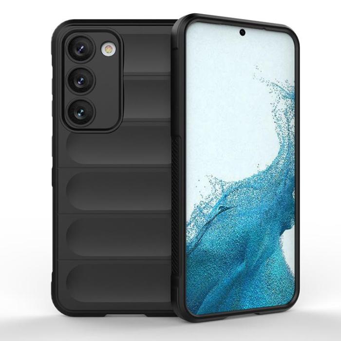 OEM - Galaxy S23 Plus Skal Magic Shield Flexible Armored - Svart