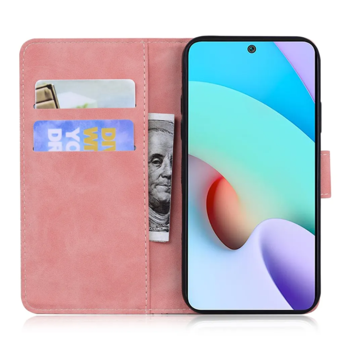Taltech - Google Pixel 7 Plånboksfodral Textur - Rosa