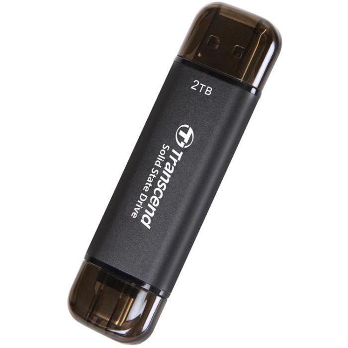 Transcend - Transcend Portabel SSD USB-C 2TB - Svart