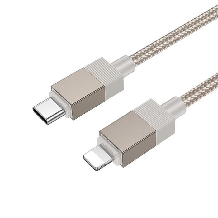 Hoco - Hoco USB-C - Lightning 27W Kabel 1m X110 PD - Guld
