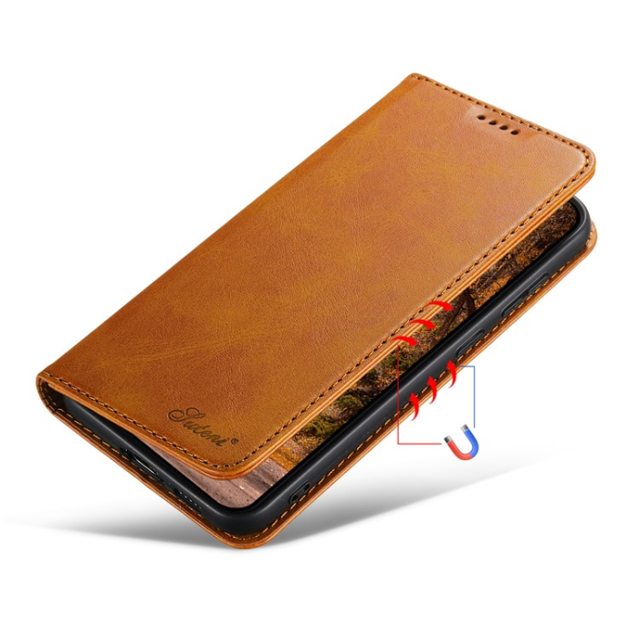 SUTENI - SUTENI Galaxy S23 Plus Plånboksfodral Kickstand Flip - Khaki