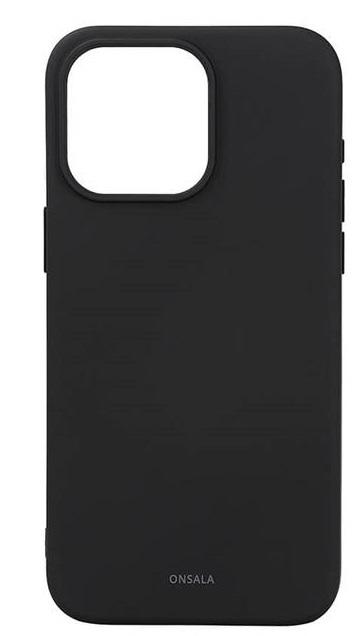 Onsala iPhone 15 Pro Mobilskal Magsafe Silikon - Svart | 2353 | AlltMobil