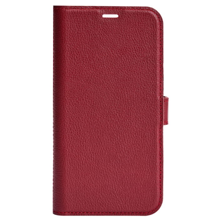 UTGATT1 - Essentials iPhone 13 Pro Max Plånboksfodral Äkta Läder Detachable