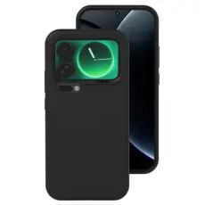 A-One Brand - Xiaomi 17 Pro Max Mobilskal Silikon Shockproof - Svart
