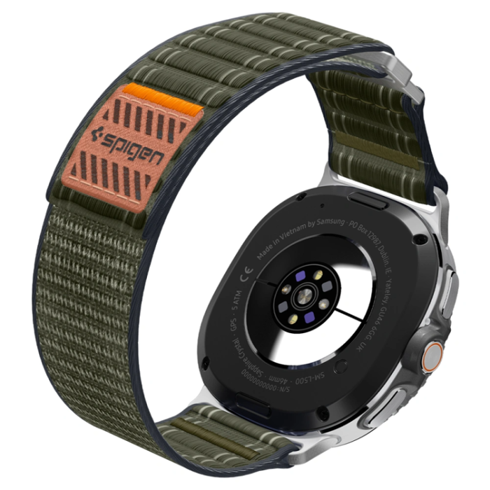 Spigen - Spigen Galaxy Watch 8/8 Classic (40/44/46mm) Armband WBF1 - Grön