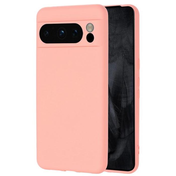 OEM - Google Pixel 8 Pro Mobilskal Liquid Silikon - Rosa