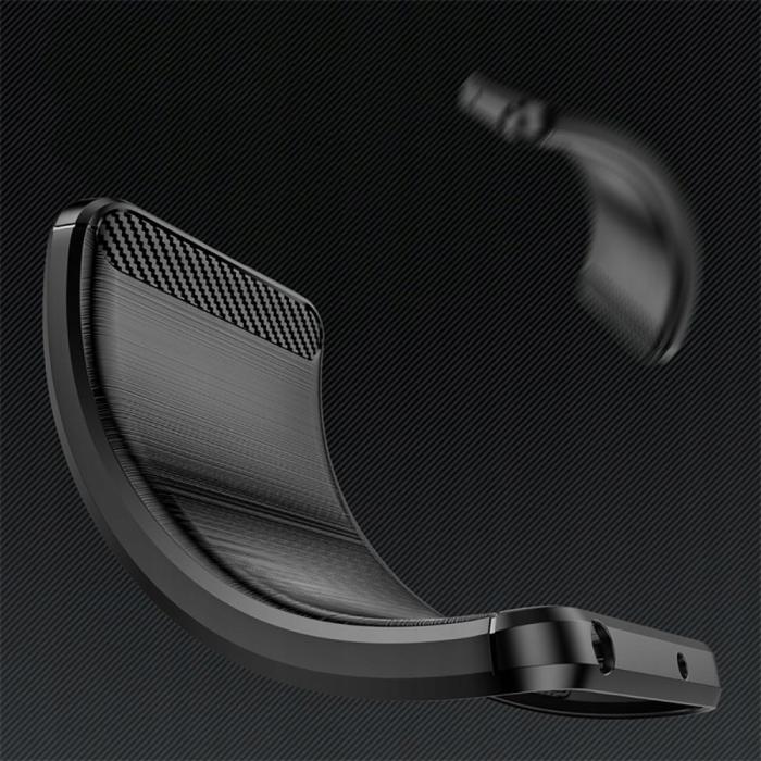 UTGATT - Tech-Protect Xiaomi 12T/12T Pro Skal Tpucarbon - Svart