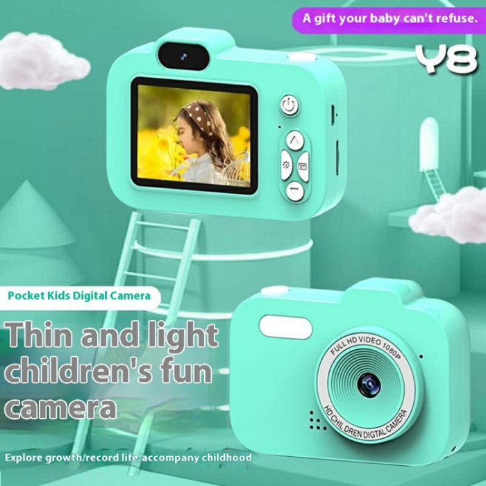 OEM - Digitalkamera för Barn HD-Videoinspelare Y8 - Himmelsblå