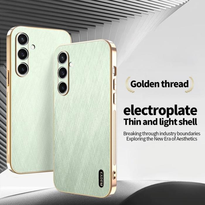 KADEM - KADEM Mobilskal till Samsung Galaxy S26 / S26 Pro PU + TPU - Grön