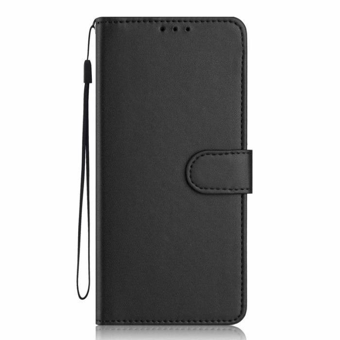 OEM - Samsung Galaxy S26 Ultra Fodral Äkta Läder Ställ - Svart
