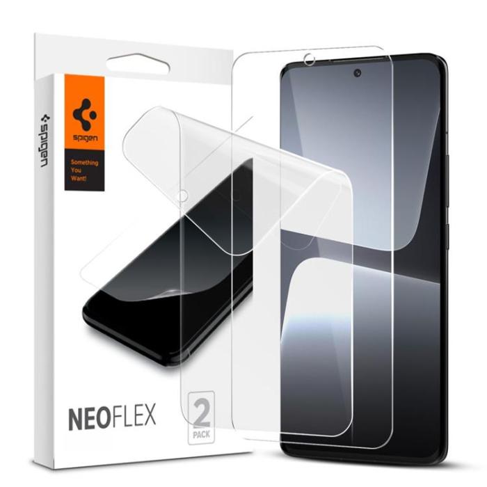 UTGATT - Spigen [2-Pack] Xiaomi 13 Pro Skärmskydd Hydrogel Neo Flex
