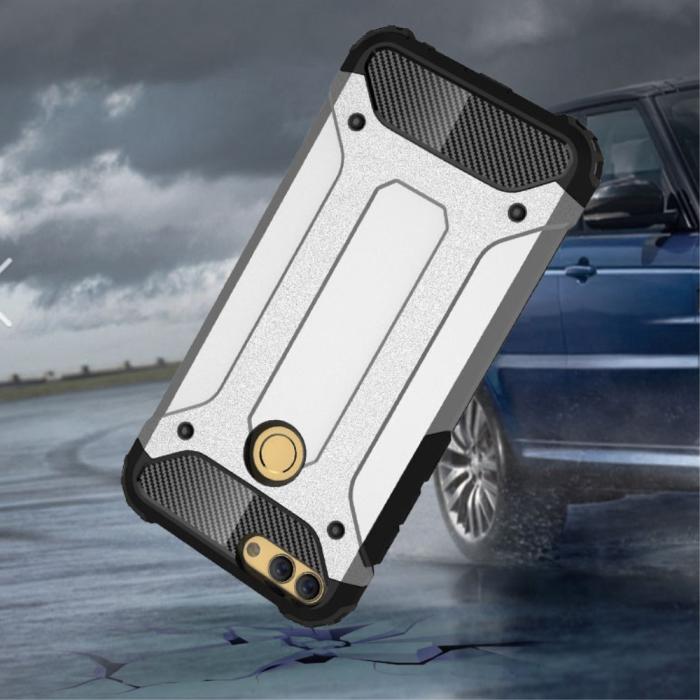 UTGATT4 - Hybrid Armor Mobilskal Huawei P Smart - Gold